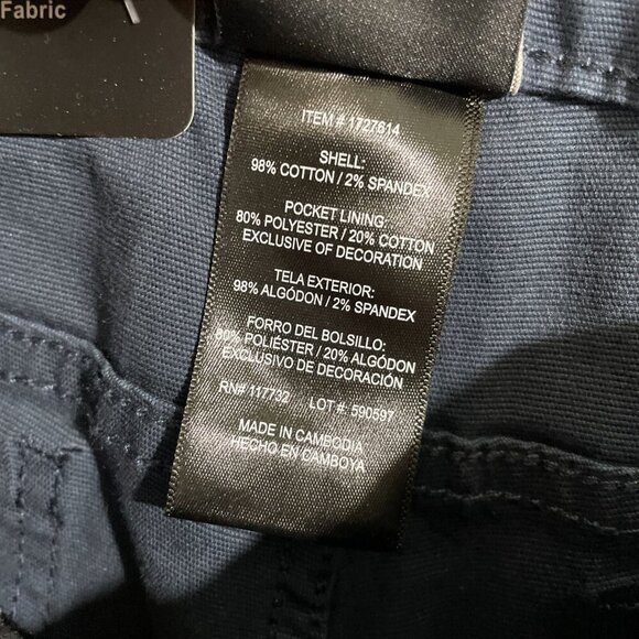 NEW Colorado Clothing Mens 32x32 Blue Canvas Pants Carpenter workwear - Picture 6 of 9